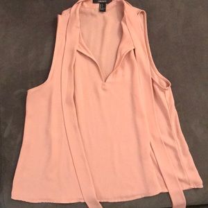 Blush pink blouse